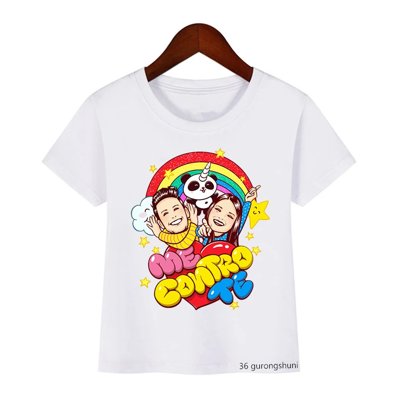 Me Contro Te boys kids clothes funny boys t-shirts summer fashion trend girls t shirts cute anime toddler tshirt tops wholesale t shirt kid rock