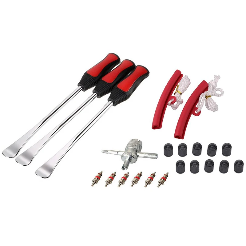 Motorcycle Bicycle Tire Changing Levers Auto Spoon Tire Kit Tire