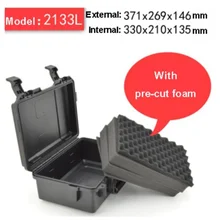 Профессиональный водонепроницаемый ящик для инструментов герметичный кейс чехол для инструментов ударопрочный коробка для камеры с предварительно вырезанной пеной