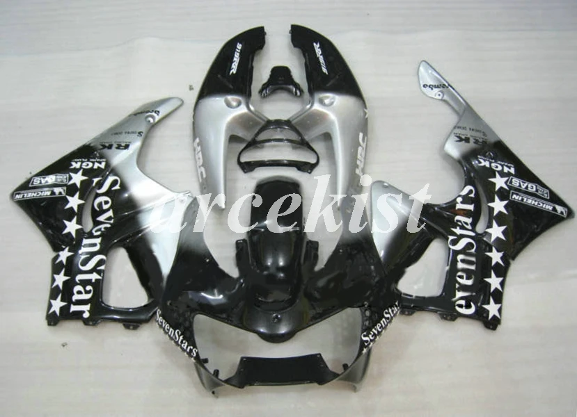 

New ABS Full Fairings Kits Fit For HONDA CBR900RR 919 1998 1999 98 99 Body set Cowling black silver