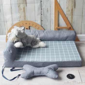 

Pet Kennel Cat Nest Dog Bed Dog Cushion Sofa Pillow Washable Summer Air Conditioner