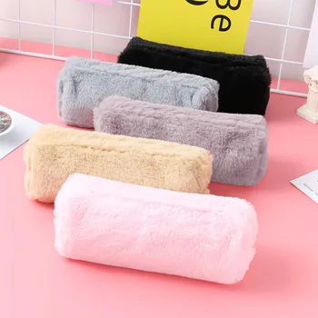 

Plush Kawaii Pencil Case Cute Lovely Pencil Case For Girls Student Pencil Bag Pencilcase Pen Bag School Supply Storage Bag #LR1