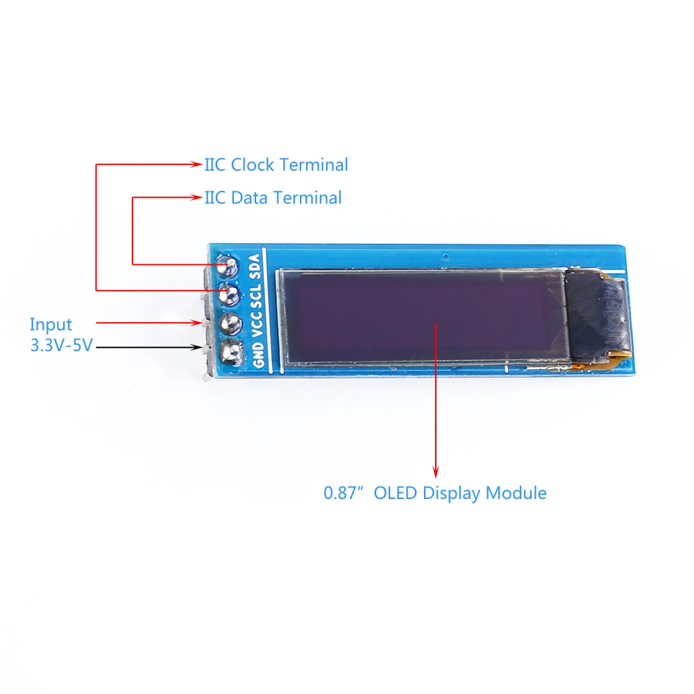 Модуль ЖК дисплея TFT OLED SPI RGB SSD1306 SSD1351 SSD1331 ST7789 драйвер 0 42 &quot0 87&quot 95 96&quot 1 14 &quot1 27&quot