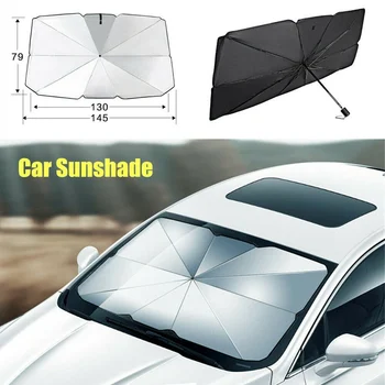 

Car Parasol Car Sunshade Interior Front Window Sun Shade Cover UV Protector Sun Blind Umbrella SUV Sedan Windshield Accessories