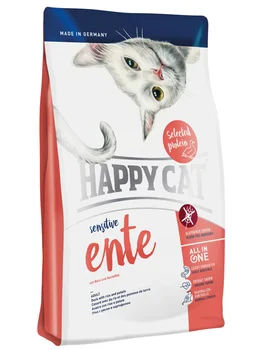 

HAPPY CAT HAPPY CAT SENSITIVE ADULT ENTE for adult cats with allergies with duck, rice and potatoes