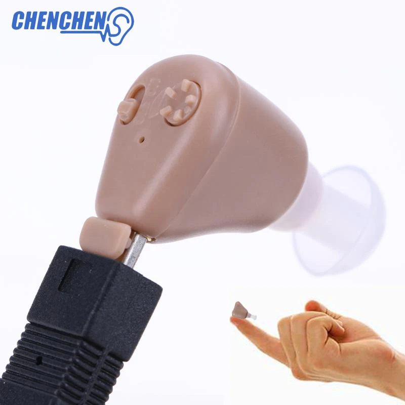 

Micro Ear Hearing Aid Adjustable Tone Mini Amplifier Invisible Deaf-Aid Wireless Ear Care