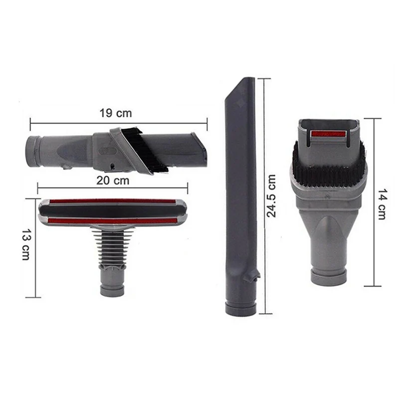 4 шт. набор Плоских всасывающих инструментов пылесос для Dyson DC24 DC30 DC31 DC34 DC44 V6