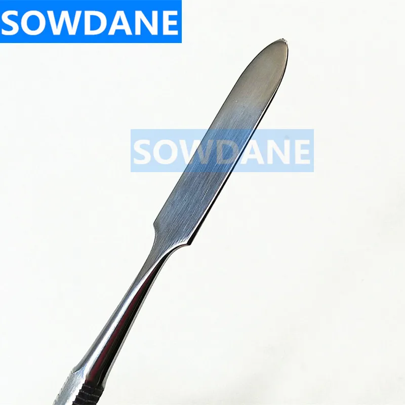 Стоматологическая лаборатория шпатель из нержавеющей стали для смешивания цемента нож-шпатель инструмент двойные концы