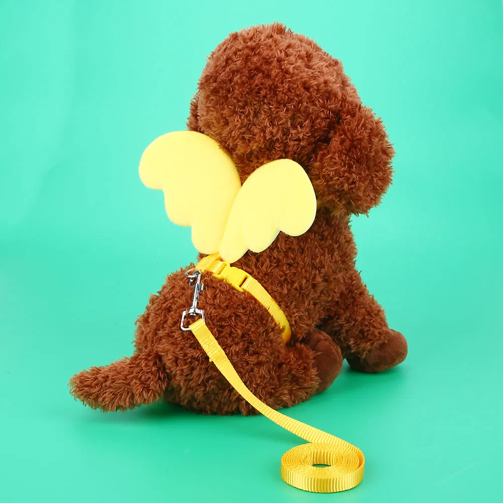 Крылья домашних животных Тяговый ремень ошейники для собак для домашних животных Регулируемый Красочный нейлон
