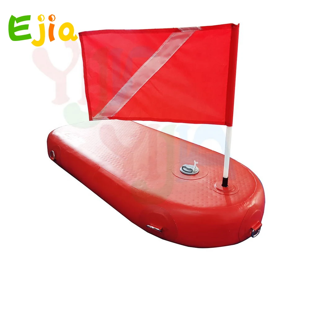 Custom Drop Stitch Inflatable Spearfishing floats Free Diving Safety Float,  Swimming Buoy With Flag For Water Sports And Scu - AliExpress