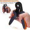 WOZOBUY Electrician Crimping Tool Kit - Multifunctional Wire Stripper Set HSC8 6-6/6-4 Pliers, For Tube Terminal Wire Pliers 4