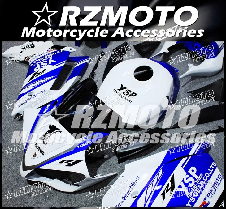 ABS мотоцикл обтекатель комплект для YAMAHA YZF R1 2007-2008 год кузов литья под давлением Магазин № 1556