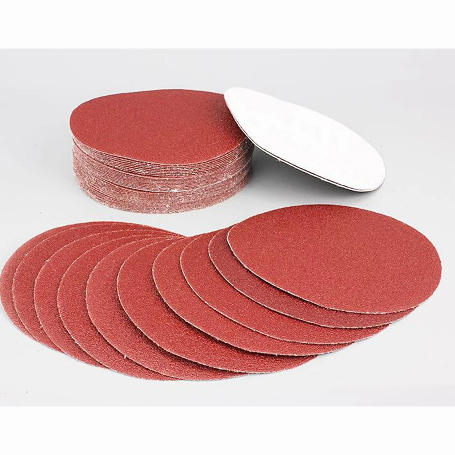 20pcs 7 Inch 180mm Round Sandpaper Disk Sand Sheets Grit 60 1200 Hook