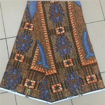 

African wax Fabrics Ankara Print Fabric 6 Yards Latest Nigeria Wax Guaranteed Real Ghana Wax style For Women Dresses