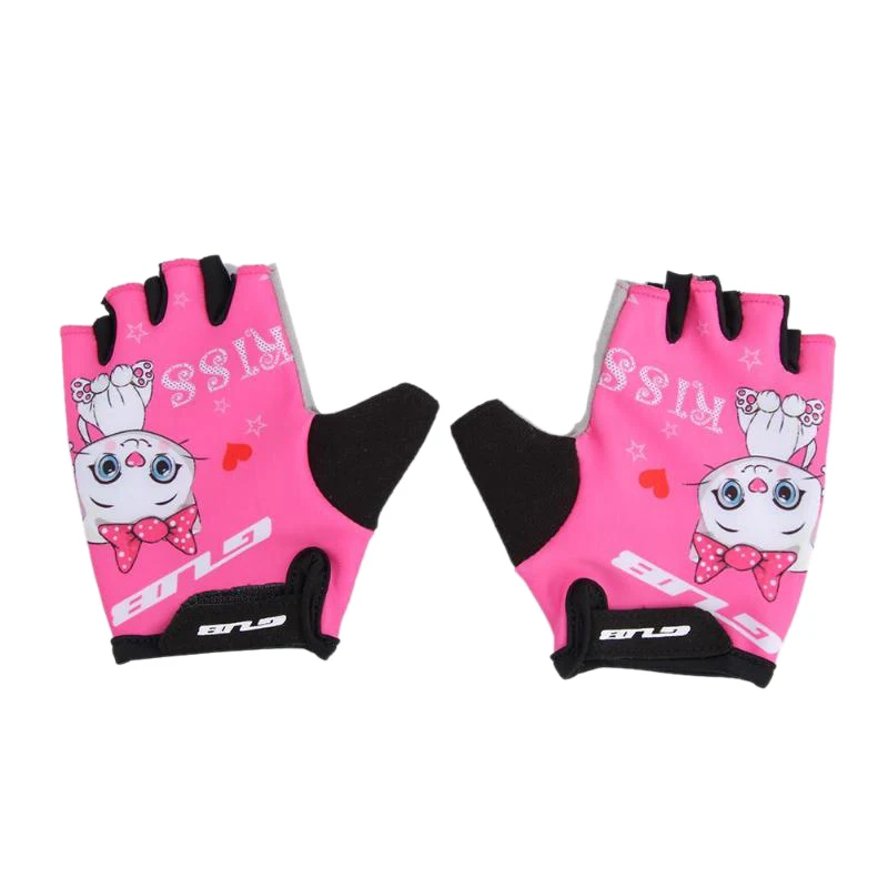 

Gub Outdoors Adjustable Summer Kids Cycling Half Finger Gloves Non-Slip Breathable Protective Gloves For Skate Riding Biking S