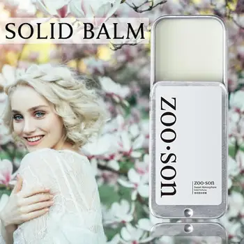 

Balm Lasting Fragrance Fresh Smear Solid Perfume Portable Fragrance Alcohol-free Aromatherapy Body Deodorant Cream Light B6M9