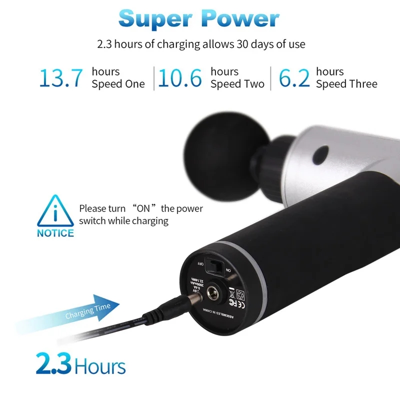 Пистолет для глубокого массажа мышц, массажер для мышц, терапия, пистолет для упражнений, облегчение боли в мышцах, коррекция фигуры, расслабление, массаж