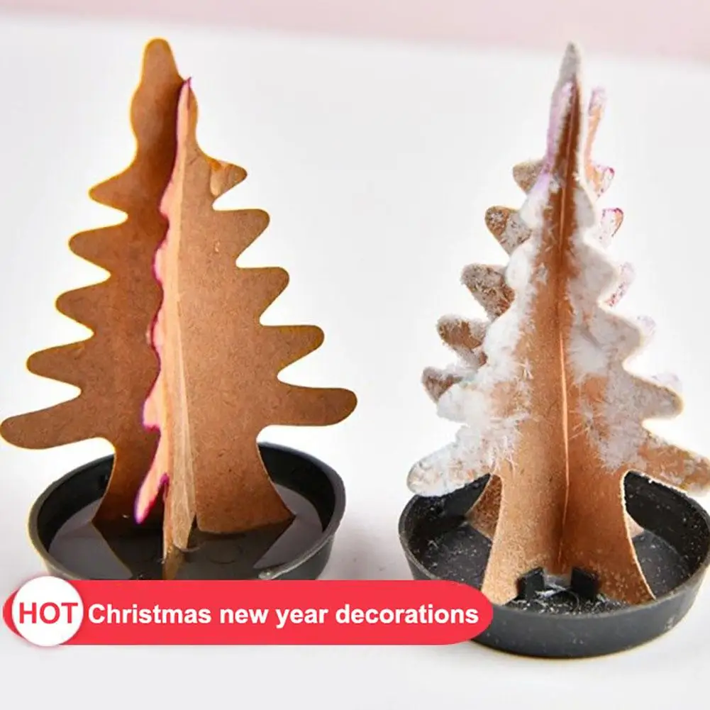 

Magic Growing up Paper Christmas Tree Party Decoration DIY Desktop Ornament