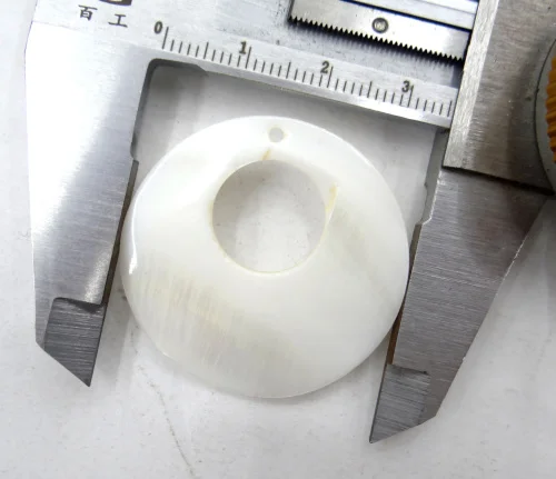 Натуральный кварц Кристалл Абалон раковина резной круглый корпус кулон для diy ювелирных изделий ожерелье аксессуары 10 шт. A23