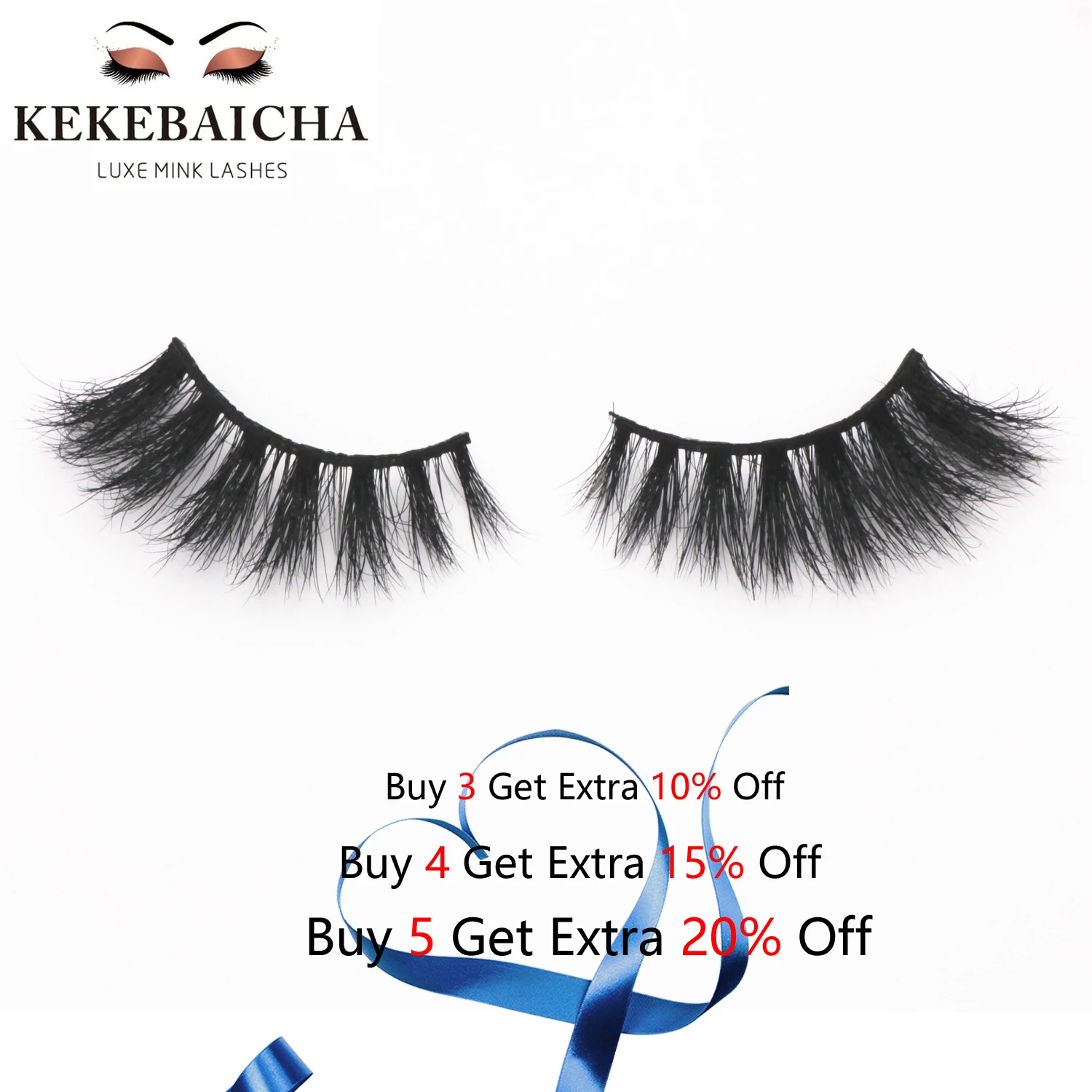 

KEKEBAICHA норковые ресницы 3d норковые полосы ресницы длинные драматические полные ресницы ручной работы макияж накладные ресницы maquiagem