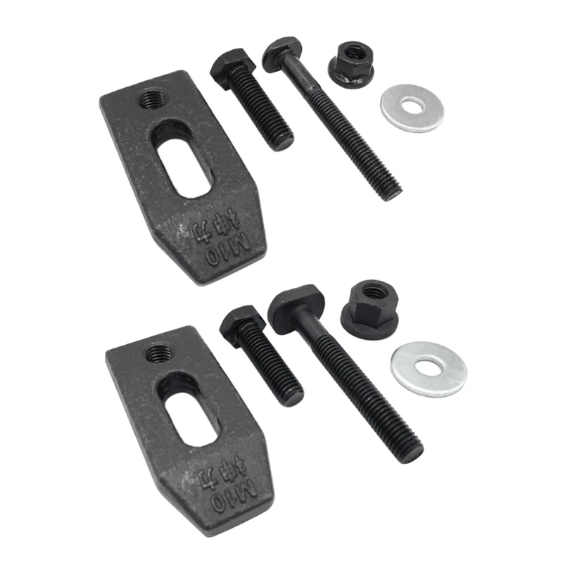 M8/M10 Milling Parts Pressure Plate Clamp Fixture Plate for T-slot Working Table Y4QC woodworking tools woodworking clamp