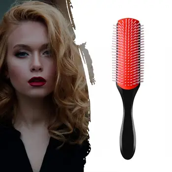 

Men'S Hair Comb Nine Rows Styling Comb Curly Straight Hair Massage Comb Ribs Comb Hair Comb Hairdressing Tool