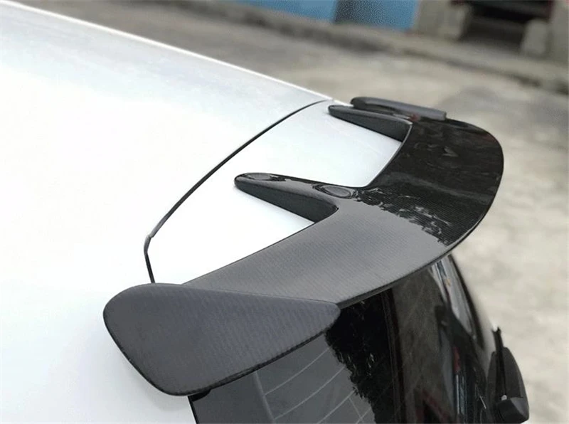 Подходит для Volkswagen Golf 7/7. 5 спойлер 2013 14 15 16 17 18 19 лет глянцевое углеродное волокно/FRP заднее крыло на крыше спортивные аксессуары