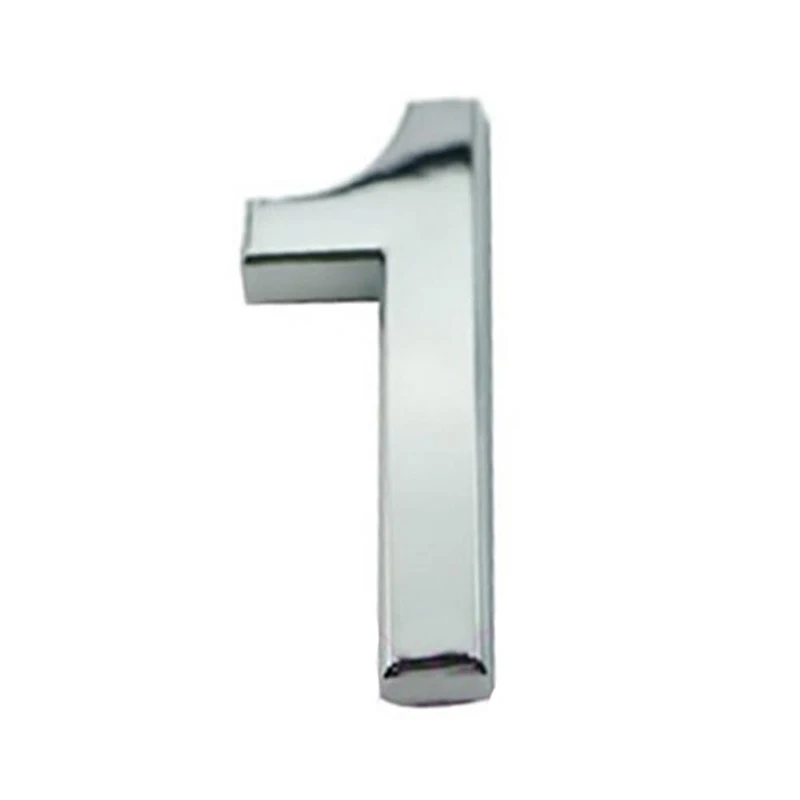 House Number Signs 3D Digits 0-9 House Number Sign Self Adhesive Address Digit Sticker Plate Numeral Door Plaque For Home Hotel Decor door signs house numbers number plate house wall plaques
