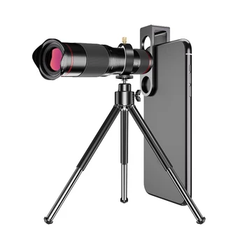 

48 Times Mobile Phone Telescope Lens with Metal Clip Dual Focus Remote Camera, HD External Camera