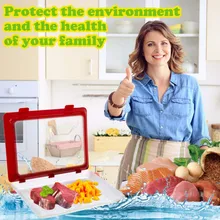 Сохранение пищи лоток сохранение продуктов в свежем состоянии свежий разделитель Органайзер пищевой консервант холодильник Емкость для хранения