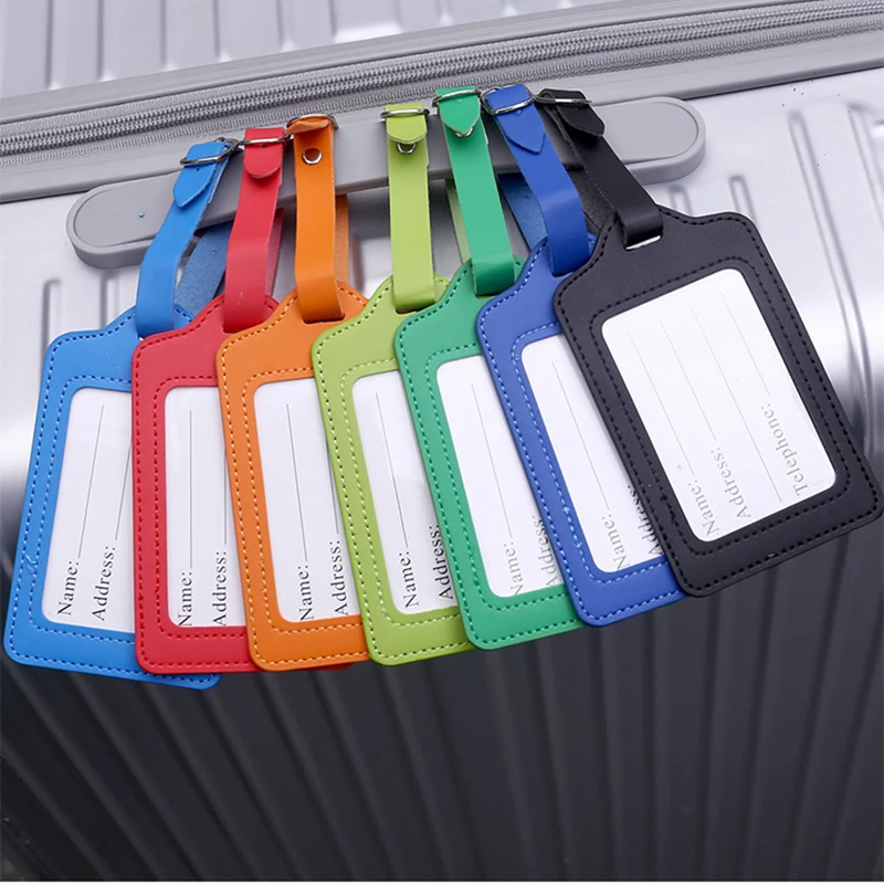 Creative Luggage Card tags ID Label tag Portable Bag Label Name Address