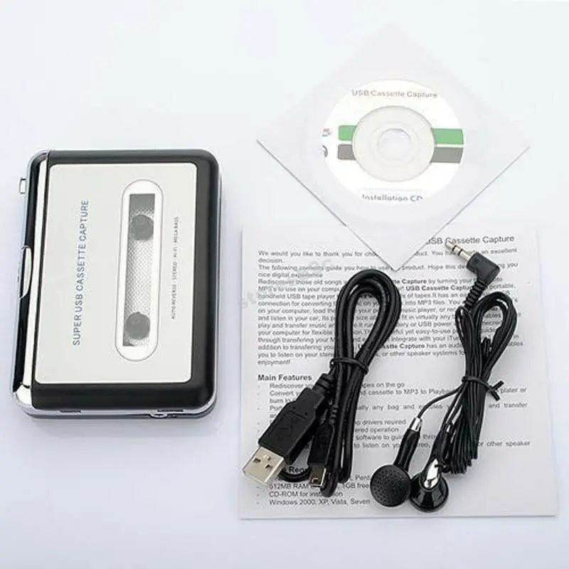 ipod mp3 player Hot Tape to PC USB Cassette MP3 CD File Converter Capture Digital Audio Music Player mp3 player for youtube