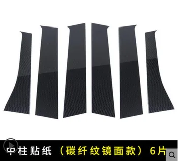 

Carbon fiber window trim strip Retrofit Accessories Auto Supplies Decoration For Mitsubishi Outlander 2013-2019
