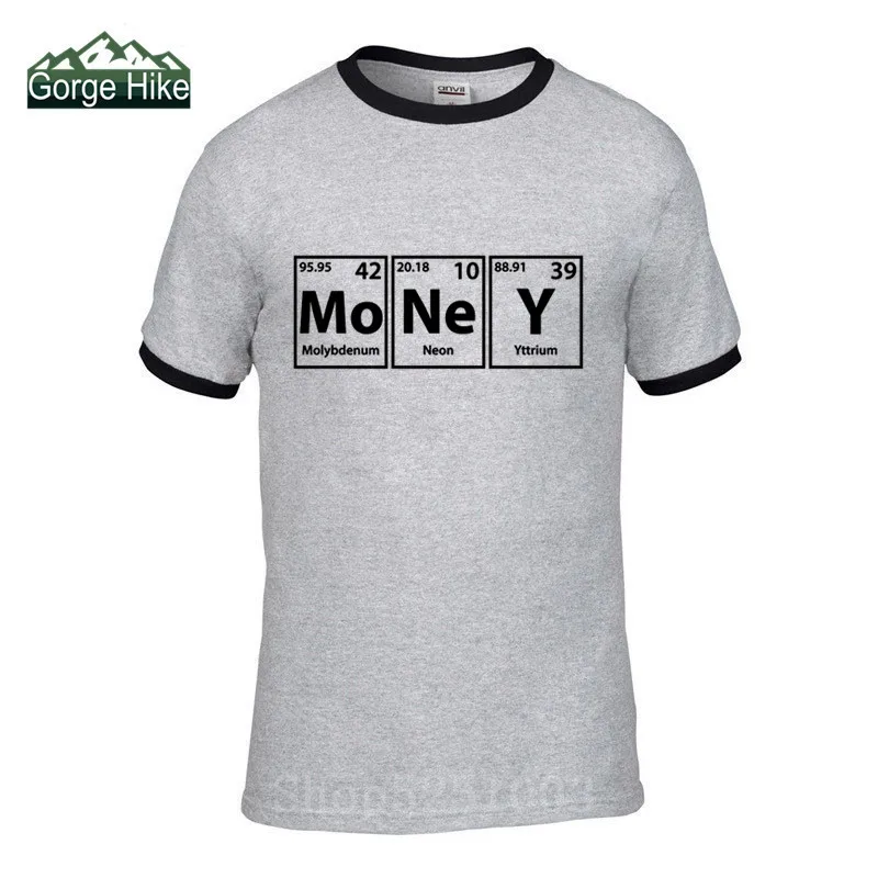Sarcasm основные элементы юмора химия Mo-Ne-Y ФУТБОЛКА ВДОХНОВЛЕННЫЙ Дизайн Nerd Joking 100%