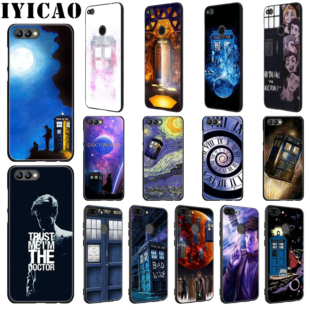 Мягкий силиконовый чехол IYICAO Doctor Who для huawei Honor view 20 9X Pro 10 9 8 Lite 8X 8C 7X 7C Note |