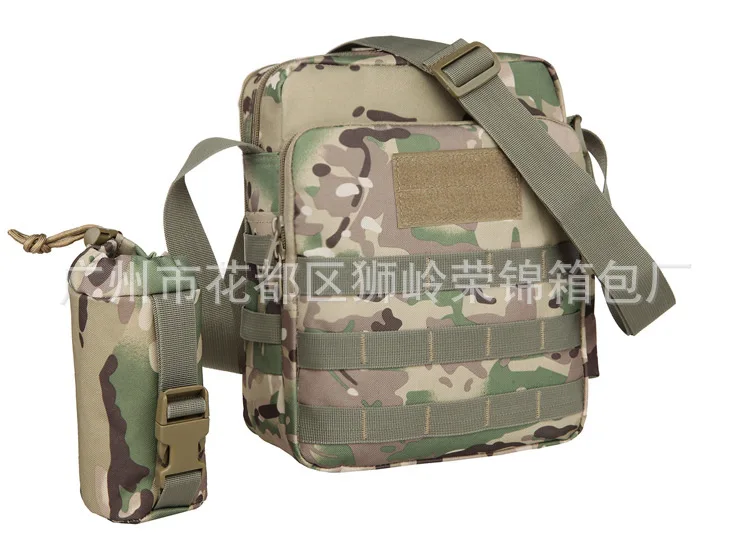 Factory Currently Available Wholesale Tactical Backpack Outdoor Army Camouflage Paragraph Open Country Crossbody Bag Oxford Clot