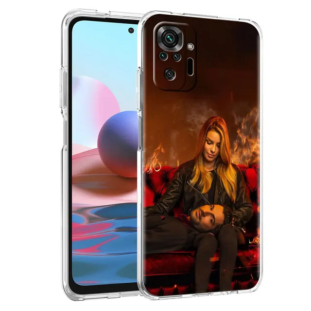 Silicone Cover For Xiaomi Redmi Note 10 9 Pro 9S 8 9C 7 8T 10S 9A 7A 8A K40 K20 Shockproof Soft Phone Case Lucifer TV Funda Capa PTTM-CLS06