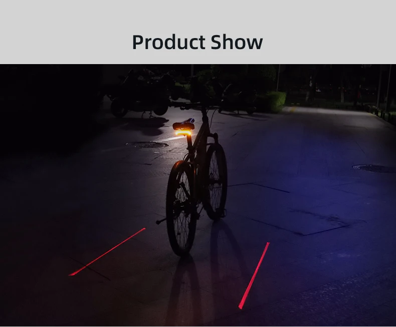 Meilan x3-自転車ブレーキライト,8つの照明モード,ワイヤレスリモコン,回転,安全線 - AliExpress Sports   Entertainment