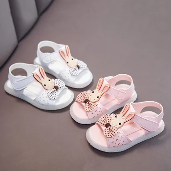 

Children Shoes Flat Beach Sandals Sweet Girls Sandals Kids Summer Shoes Soft Bottom Baby Girls Casual Sandals SSJ089
