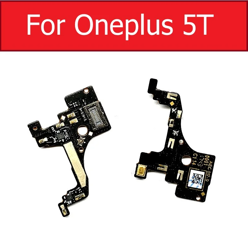 Гибкий микрофонный кабель для Oneplus 1+ 5 5t A5000 A5010 микрофонный разъем PCB гибкий ленточный запасные части высокого качества