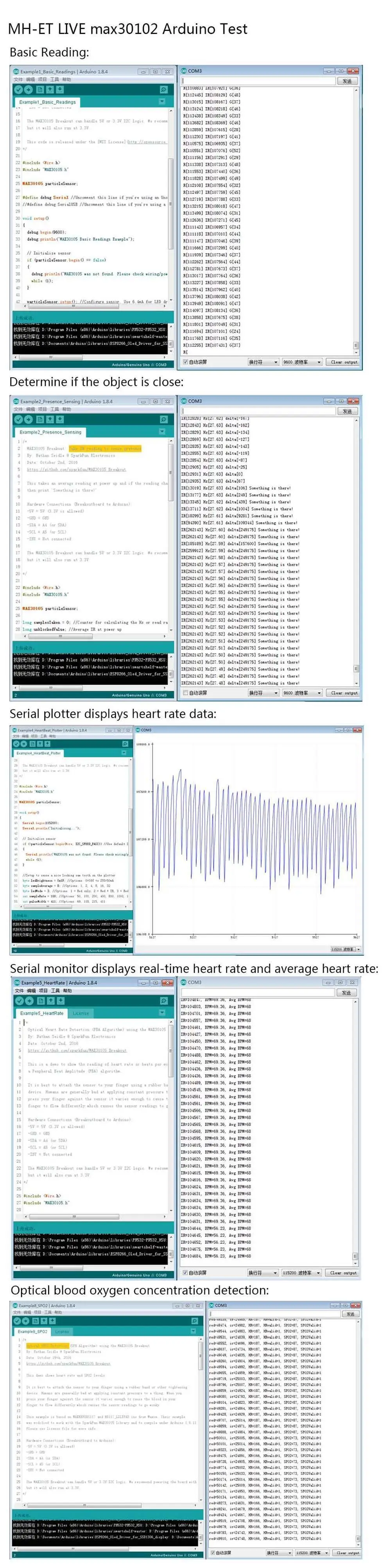 MH-MAX30102-arduino