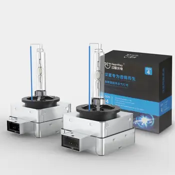 

2Pcs HeartRay HID Xenon Headlight Bulbs, D1S 35W 5500K HID Headlight Bulbs Warm White, Quick Installation IP68 Waterproof