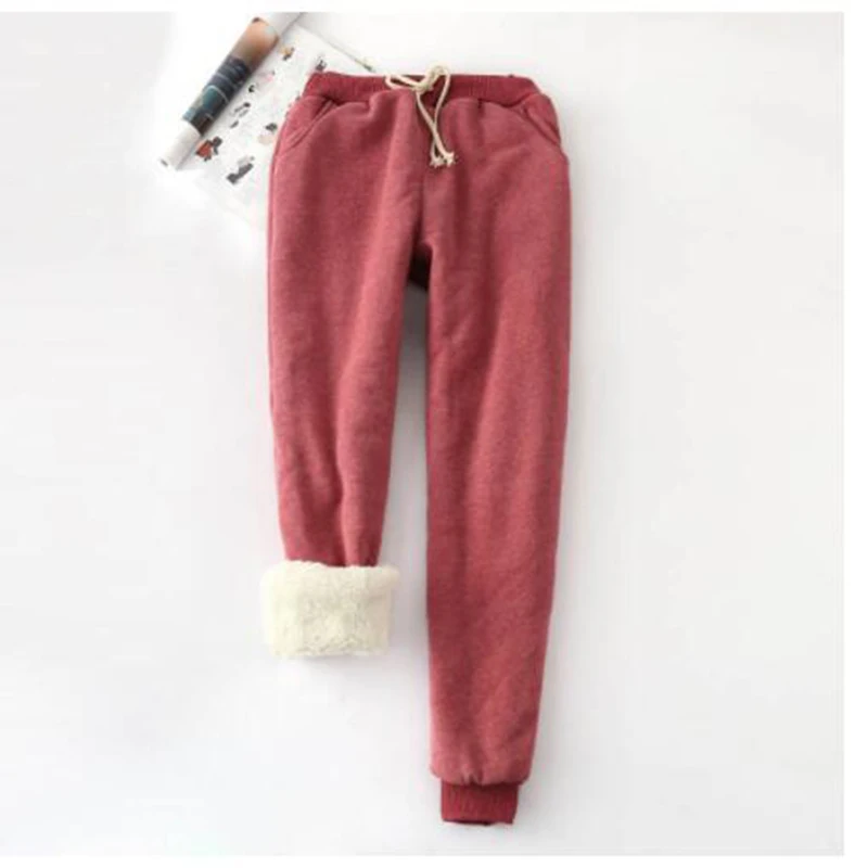 velvet loose pants