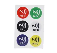 Nuevas etiquetas NFC pegatinas NTAG213 etiquetas NFC etiqueta adhesiva RFID etiqueta универсальные этикетки Ntag213 etiqueta RFID para