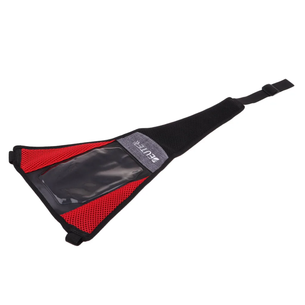Indoor Home Road Mountain Bike Bicycle Cycle Trainer Sweat Cover Frame Guard Strap Catcher Belt Phone Holder 58 x 23cm