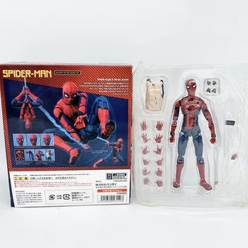 

SHF Spiderman Homecoming PVC Spider Model Action Figure Infinity War Model Collection Toy For Boy Gifts