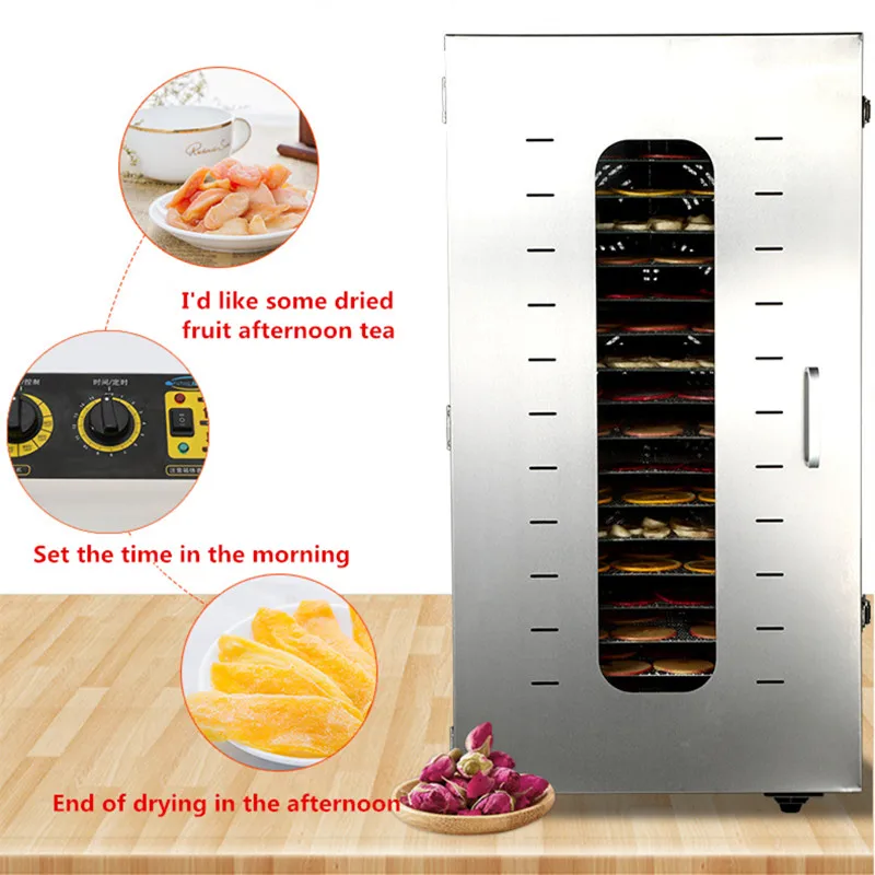 Commercial food dryer for drying food dehydrator 20layersDehydrators