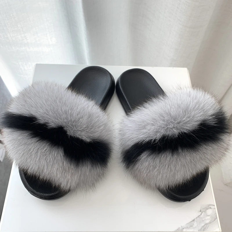 fluffy sliders shoes