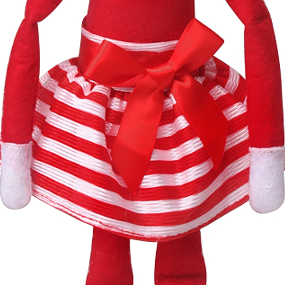 Christmas Elf Doll Fairy Red Clothes Bow Skirt Dress Toys For Children Accessories Christmas Gift Elves(No Doll)m29 Christmas Elf Doll Fairy Red Clothes Bow Skirt Dress Toys For Children Accessories Christmas Gift Elves(No Doll)m29
