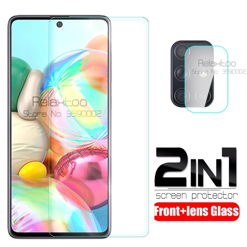 Закаленное стекло для камеры Samsung A51 защитная пленка Galaxy A71 2019 A21s A 51 71 21s A515F a715F